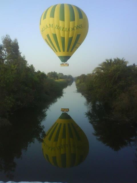 Hot Air Balloon Ride in Luxor, Egypt