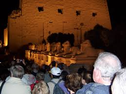 Sound and Light Show at Karnak Temple in Luxor