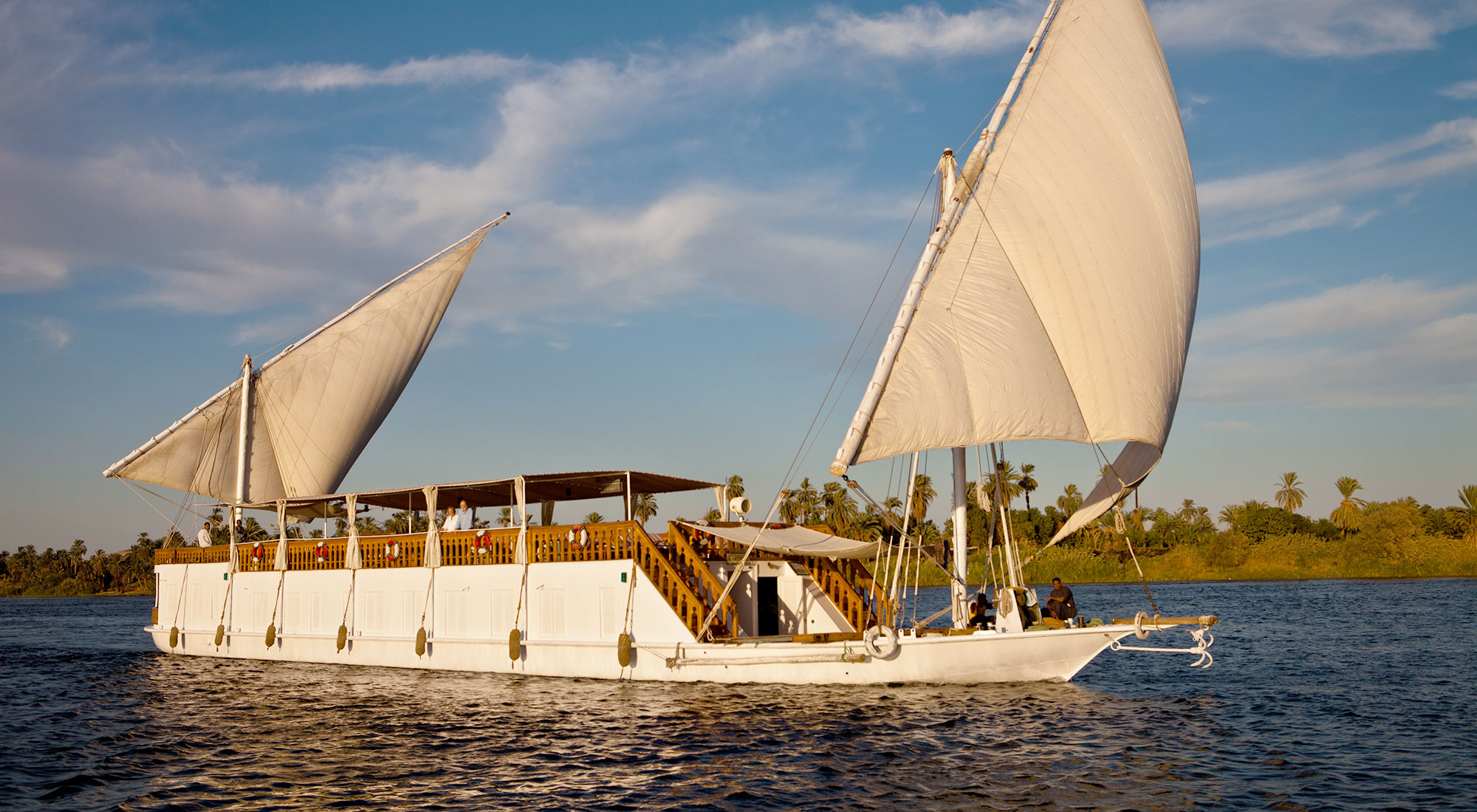 luxury Dahabya nile cruise